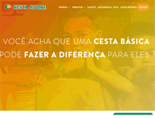 Tablet Screenshot of cestanobre.com.br
